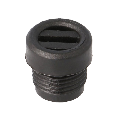 MIC DC CLOSURE CAP PL MALE-THD