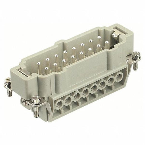 16 POS FEMALE INSRT CAGE-CLAMP