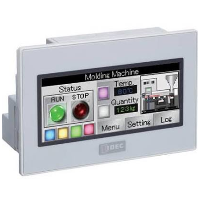 3.8" PLC+HMI 65K TFT