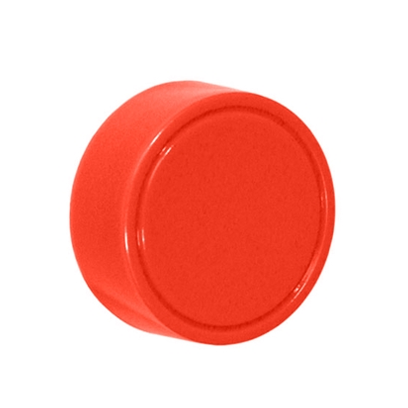 MUSHROOM PUSHBUTTON. 40MM. RED