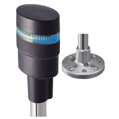 LED TOWER BASE POLE MNT BLACK