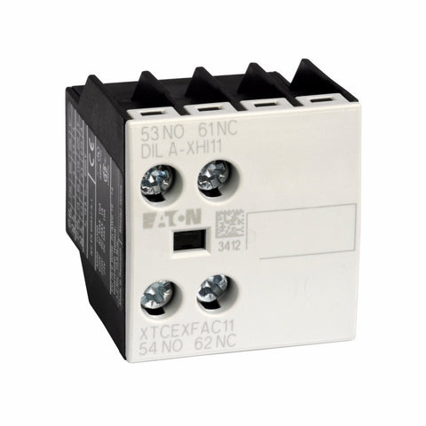 CONTACTOR ACCESSORY FRONT AUX