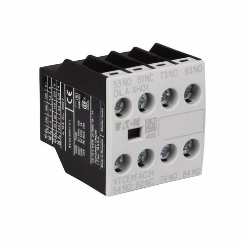 CONTACTOR ACCESSORY FRONT AUX