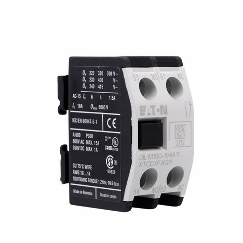 CONTACTOR ACCESSORY FRONT AUX