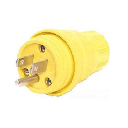 2P/3W, MALE, NEMA 5-15, 125V